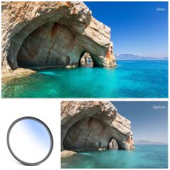 K&F Concept 58 mm UV Lens Filtresi (Nano-C Serisi)