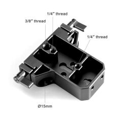SmallRig Çift 15mm Taban Plakası 1674