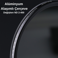 K&F Concept 67 mm ND2-400 Lens Filtresi (Nano-B Serisi)