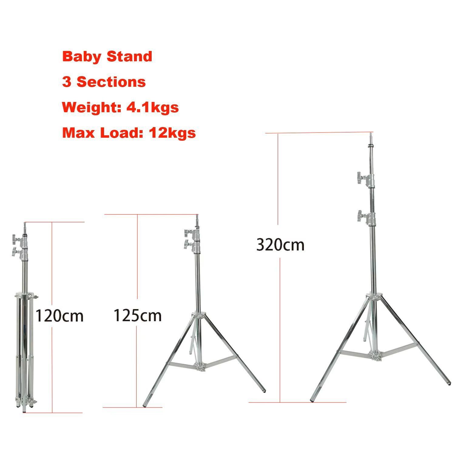Milica SSS-320 Çelik Işık Ayağı 320cm