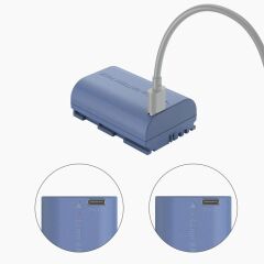 SmallRig 4264 LP-E6NH USB-C Şarj Edilebilir Kamera Pili