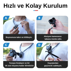 Telesin U Shaped Neck Mount 2.0 (Max)