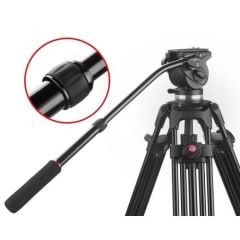 Jieyang JY0606A Alüminyum Video Tripod Kiti
