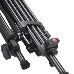 Jieyang JY0606A Alüminyum Video Tripod Kiti