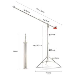 Milica SSS-BOOM STAND ÇELİK