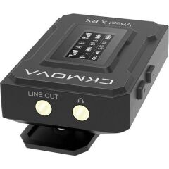 Ckmova Vocal X V2 UltraCompact 3.5mm Çıkış 2.4GHz Çift Kanallı Kablosuz Mikrofon