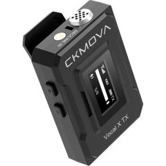 Ckmova Vocal X V2 UltraCompact 3.5mm Çıkış 2.4GHz Çift Kanallı Kablosuz Mikrofon