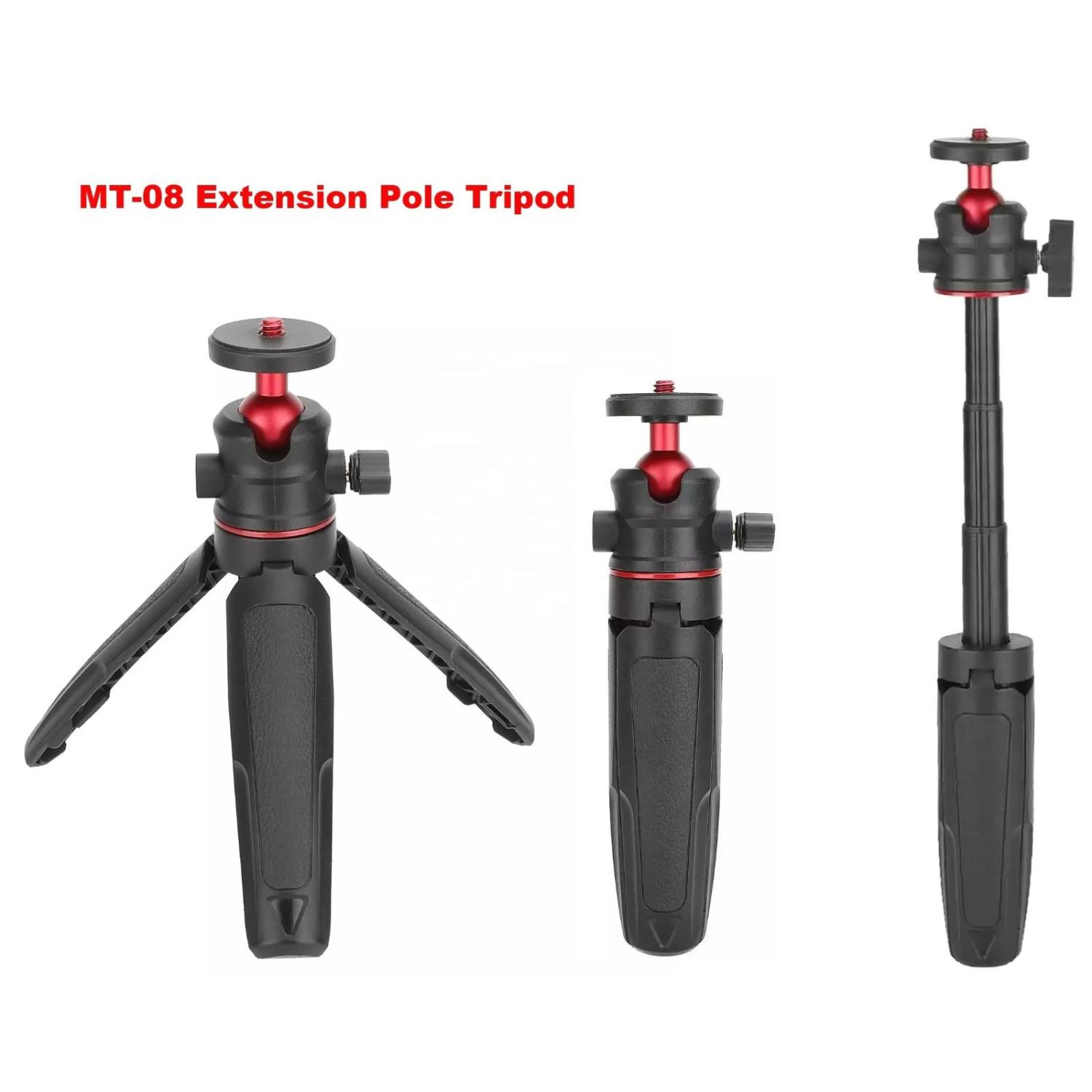 Milica MT-08 Mini Tripod (Siyah)