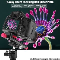 Andoer W-160 Makro Fotoğraf Tripod Başlığı