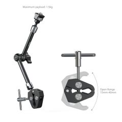 SmallRig 5311 Yengeç Şekilli Kelepçeli  Sihirli Kol (11'')