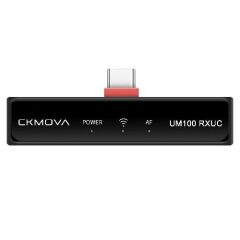 Ckmova UM100 Kit 4 UltraCompact 3.5mm Çıkış 2.4GHz Çift Kanallı Kablosuz Mikrofon