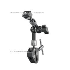 SmallRig 5310 Magic Arm Yengeç Şeklinde Kelepçeli (7'')