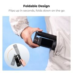 K&F Concept Insta360 X5 Selfie Çubuğu (Katlanabilir, 89 cm)