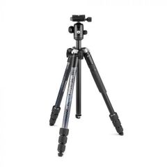 Manfrotto Element MII Alimünyum Ters Katlanır Tripod Siyah (MKELMII4BK-BH)