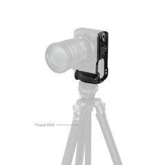 SmallRig 5466 Nikon ZR  için Silikon Saplı  L Şekilli Montaj Plakası