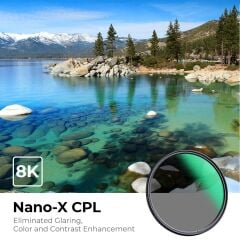 K&F Concept 58 mm CPL Filtre (Nano-Xcel Series)