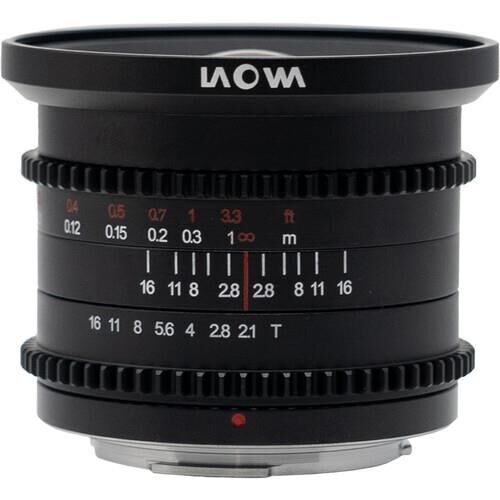 Laowa Zero-D Cine 6mm T2.1 Lens MFT