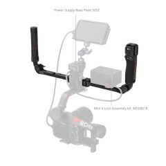 SmallRig 4327  DJI RS Serisi için Odak Kontrolü Çift Tutamağı