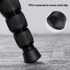 K&F Concept 1/4 inç Dişli Kauçuk Tripod Ayak Vidası