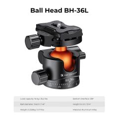 K&F Concept Bilyalı Metal Tripod Başlığı