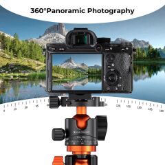 K&F Concept Bilyalı Metal Tripod Başlığı