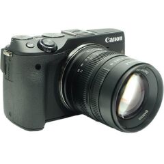7artisans 55mm F/1.4 APS-C Manual Fixed Lens (Eos-M Mount)