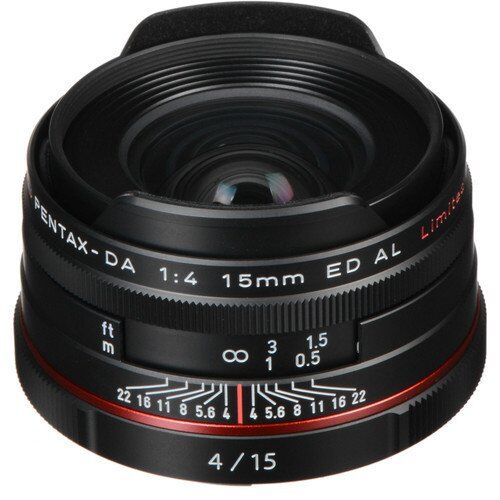 Pentax 15mm f/4 ED AL Limited Lens