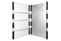 Fomex PBR1521 Peri Bounce Reflekör (Ladder) Silver-Gold Stripe/  Silver-White Stripe 1.5x2.1 Metre Kit
