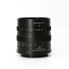 7artisans 55mm F/1.4 APS-C Manual Fixed Lens (Fuji-FX Mount)