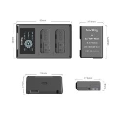 SmallRig EN-EL14 Nikon Fotoğraf Makinesi Pili 4069