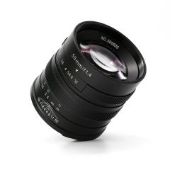 7artisans 55mm F/1.4 APS-C Manual Fixed Lens (M43-Panasonic Olympus Mount)