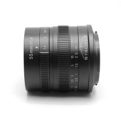 7artisans 55mm F/1.4 APS-C Manual Fixed Lens (M43-Panasonic Olympus Mount)