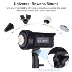 Andoer KY-150W  Video Portre Işığı 5600K