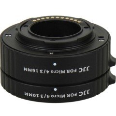 JJC AET-M43S 10mm + 16mm AF Macro Extension Tüp (M4/3-Olympus-Panasonic)