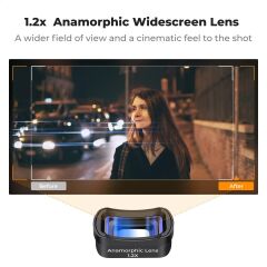 Osmo Pocket 3/4 Anamorfik Lens (1.2X)