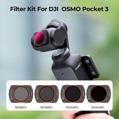Osmo Pocket 4 Filtre Seti (ND&PL8/16/32/64)