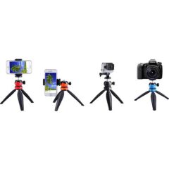 Camten TT-21 Mini Tripod Kırmızı Mavi
