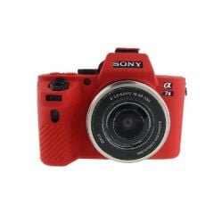 DP SONY A7II SİLİKON KILIF (KIRMIZI)