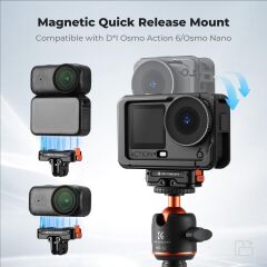 Osmo Action 6 Alüminyum Manyetik Adaptör (Osmo Nano Uyumlu)