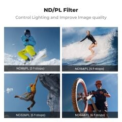 Osmo Action 6 ND/PL Filtre Seti (ND&PL 8/16/32/64)