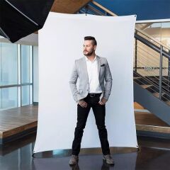 Savage Polyester Arka Fon Beyaz (152x213cm)