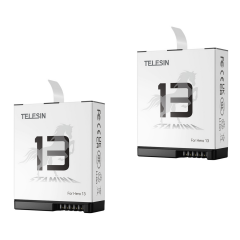 Telesin GoPro HERO13 Şarj Kutusu + 2 Batarya