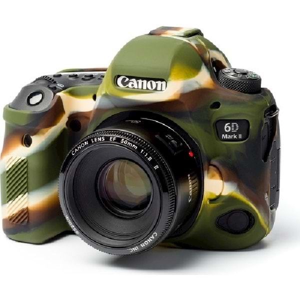 DP CANON 6D MARK 2 SİLİKON KILIF (KAMUFLAJ)