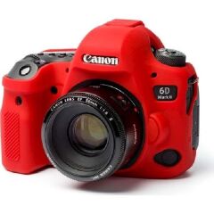 DP CANON 6D MARK 2 SİLİKON KILIF (KIRMIZI)