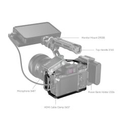SmallRig 2087D Sony A7III / A7RIII İçin Kafes