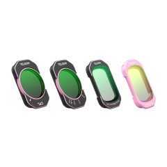 Osmo Pocket 3/4 (VND+CPL+1/4 Black Mist+Cool Rose) Filtre Seti