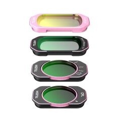 Osmo Pocket 4 Filtre Seti (VND + 1/4 Black Mist + Cool Rose + CPL)