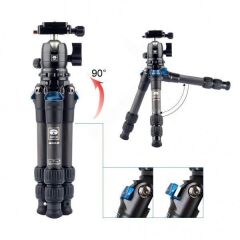 Sirui AM-223+B-00K Profesyonel Kompakt Karbon Tripod Kiti