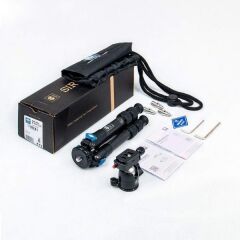 Sirui AM-223+B-00K Profesyonel Kompakt Karbon Tripod Kiti