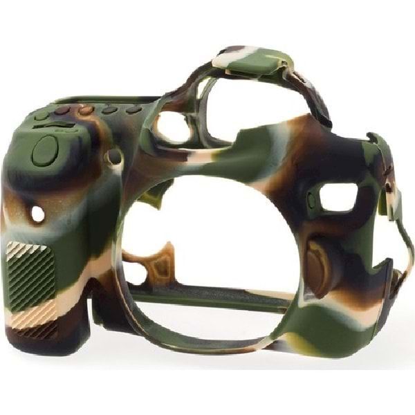 DP Canon 70D Kamuflaj Silikon Kılıf